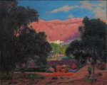 Óleo de Cristòfol Pizà (Sóller, 1850-1911).