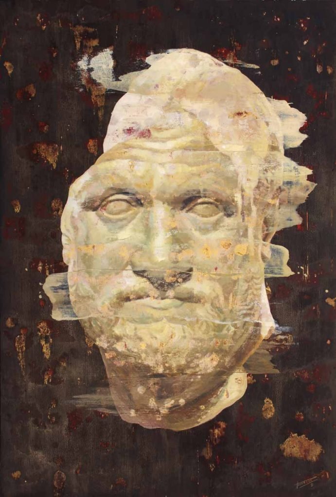 Torregar: reflexión sobre El concepto de la eternidad 6 Torregar: reflexión sobre El concepto de la eternidad Artes & contextos Retrato de hombre tecnica mixta sobre papel 112 x 76 cm 2017