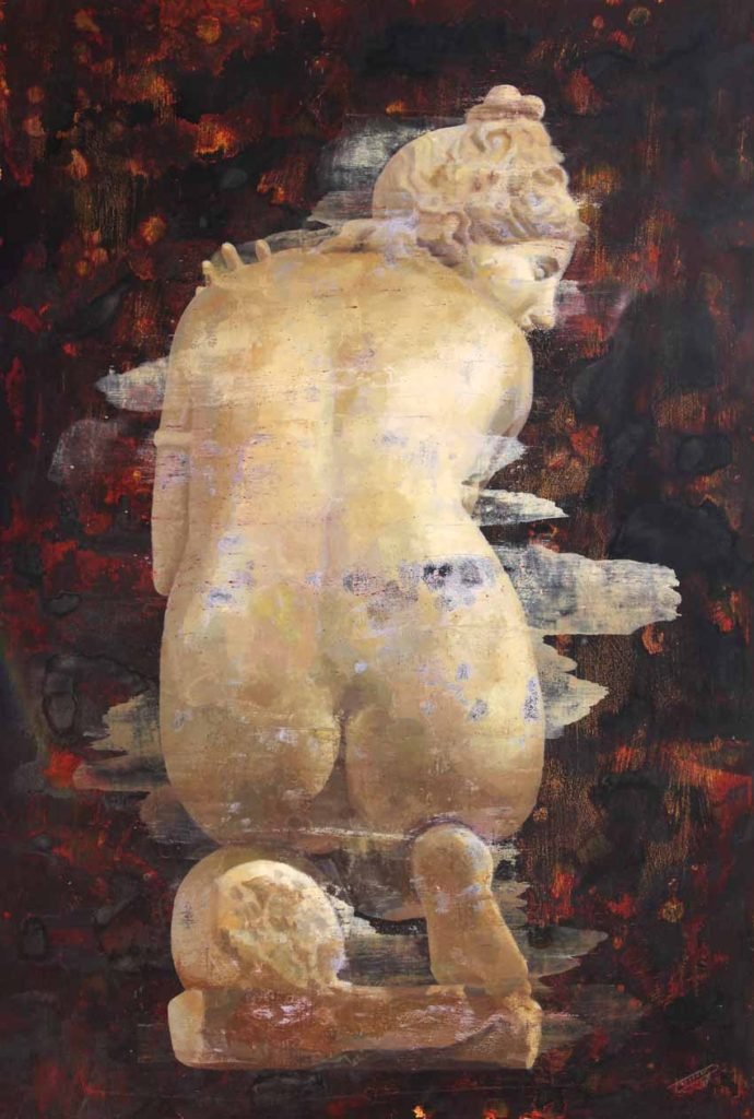 Torregar: reflexión sobre El concepto de la eternidad 7 Torregar: reflexión sobre El concepto de la eternidad Artes & contextos Venus pudica tecnica mixta sobre papel 112 x 76 cm 2017