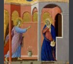 La Anunciación, Duccio,1311.© The National Gallery, London.