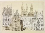 Diseños para la catedral de Truro, por William Burges, 1878.