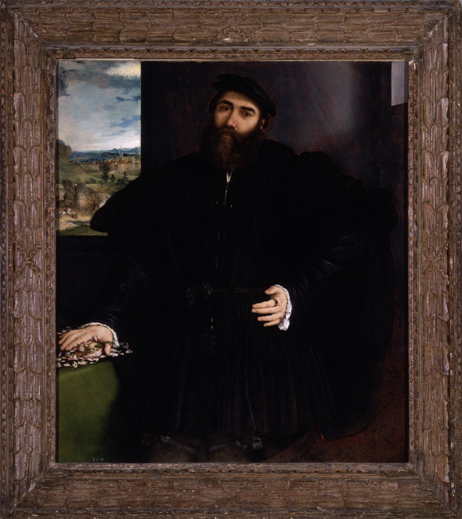 Retrato de gentilhombre, de Loreto.