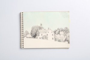 Cuaderno de viaje, 15 x 21 cm.