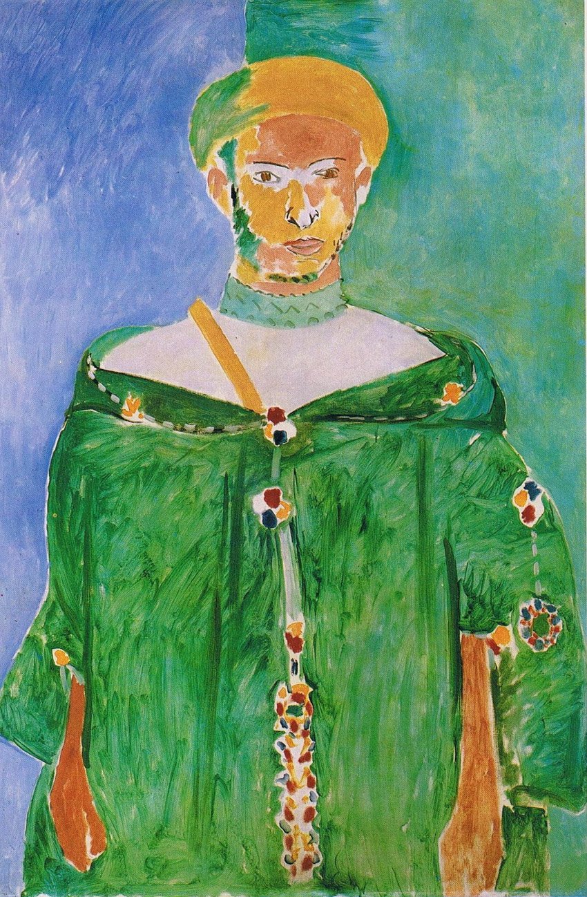 Marroquí de verde, 1913, Leningrado, Museo del Ermitage.