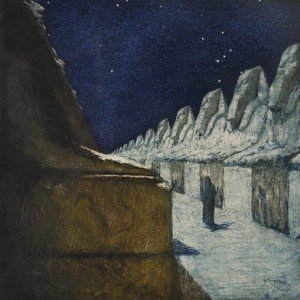 El Camino del Silencio II, por Frantisek Kupka, 1900-03, 34,7 x 34,7 cm.