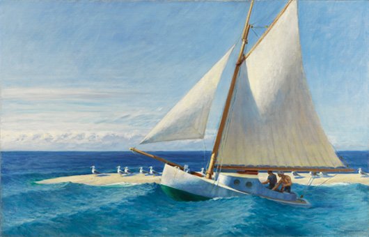 El 'Martha Mckeen' de Wellfleet, por Edward Hopper, 1944.