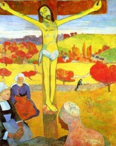 Cristo Amarillo, 1889, óleo sobre lienzo, Museo Albright-Knox, Búfalo.