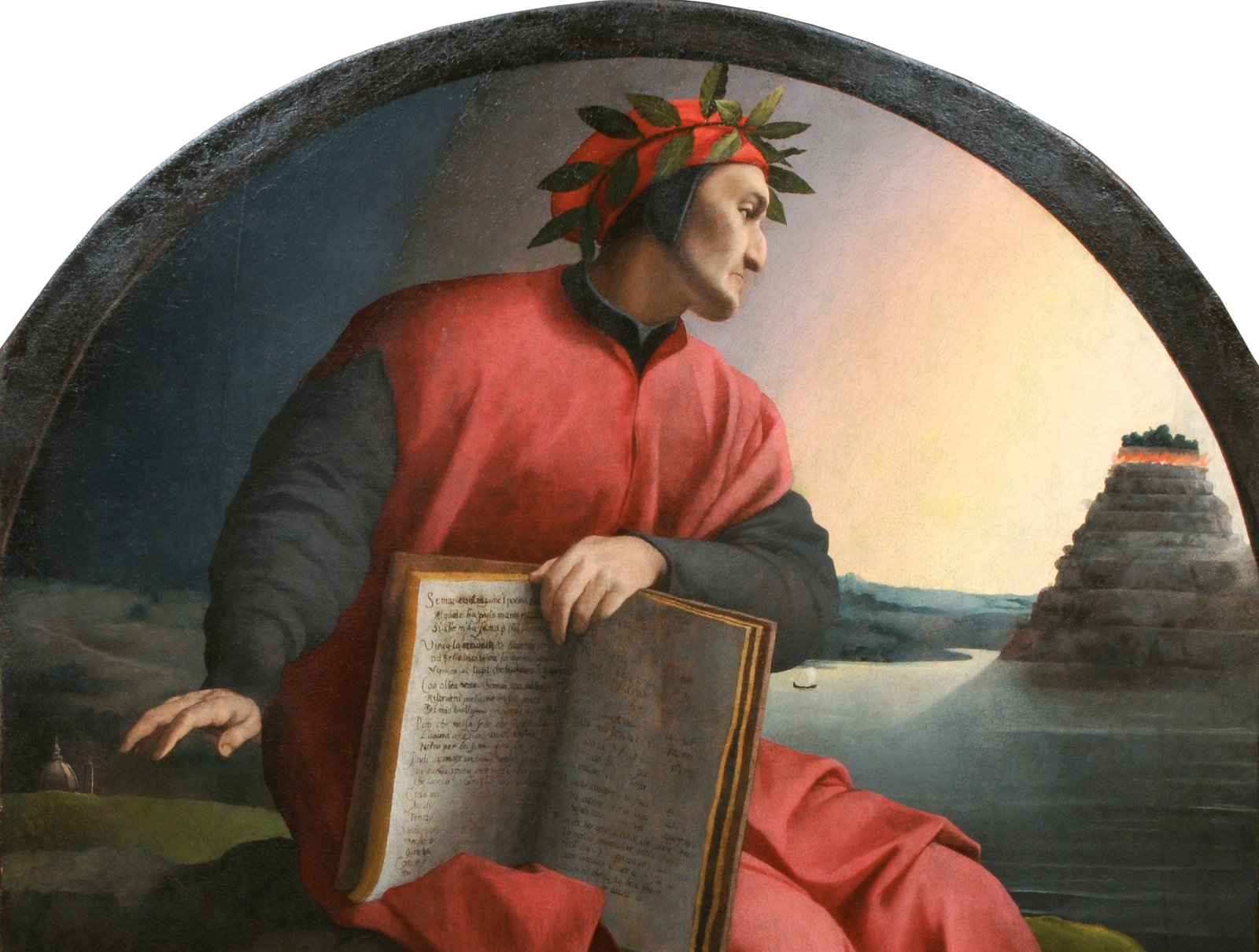Данте упоминает церковь. Данте Алигьери (1265-1321). Аллегорический портрет Данте. Аньоло Бронзино Данте. Данте Алигьери Божественная комедия портрет.