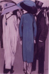 Promenoir, por Xavier Gosé, h. 1912 (París), Lleida, Museo de Arte Jaume Morera.