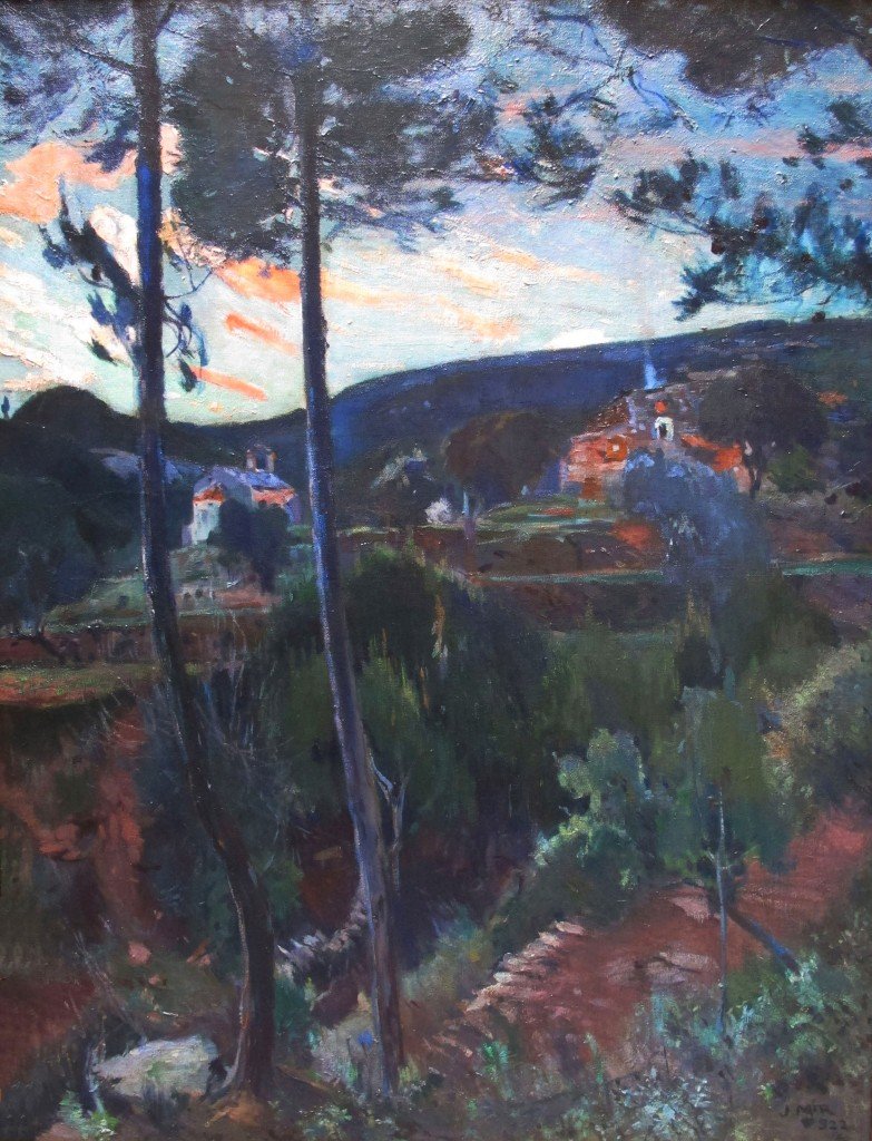 Joaquín Mir. El Pascol. Caldes de Montbui. 1922. 170x130 cm
