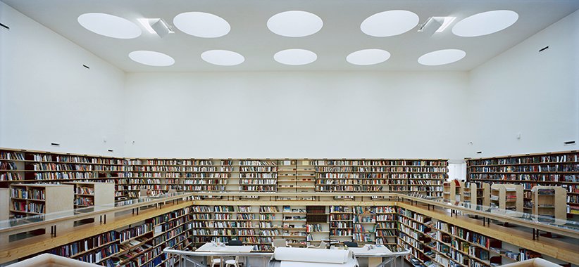 Biblioteca Viipuri (Vyborg), proyecto de Alvar Aalto, 1927– 1935. Foto: © Armin Linke, VG Bild-Kunst, Bonn 2014.