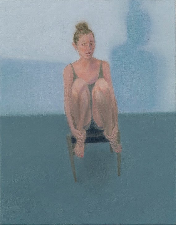 Carla, 2015, óleo sobre lienzo, 38 x 30 cm.