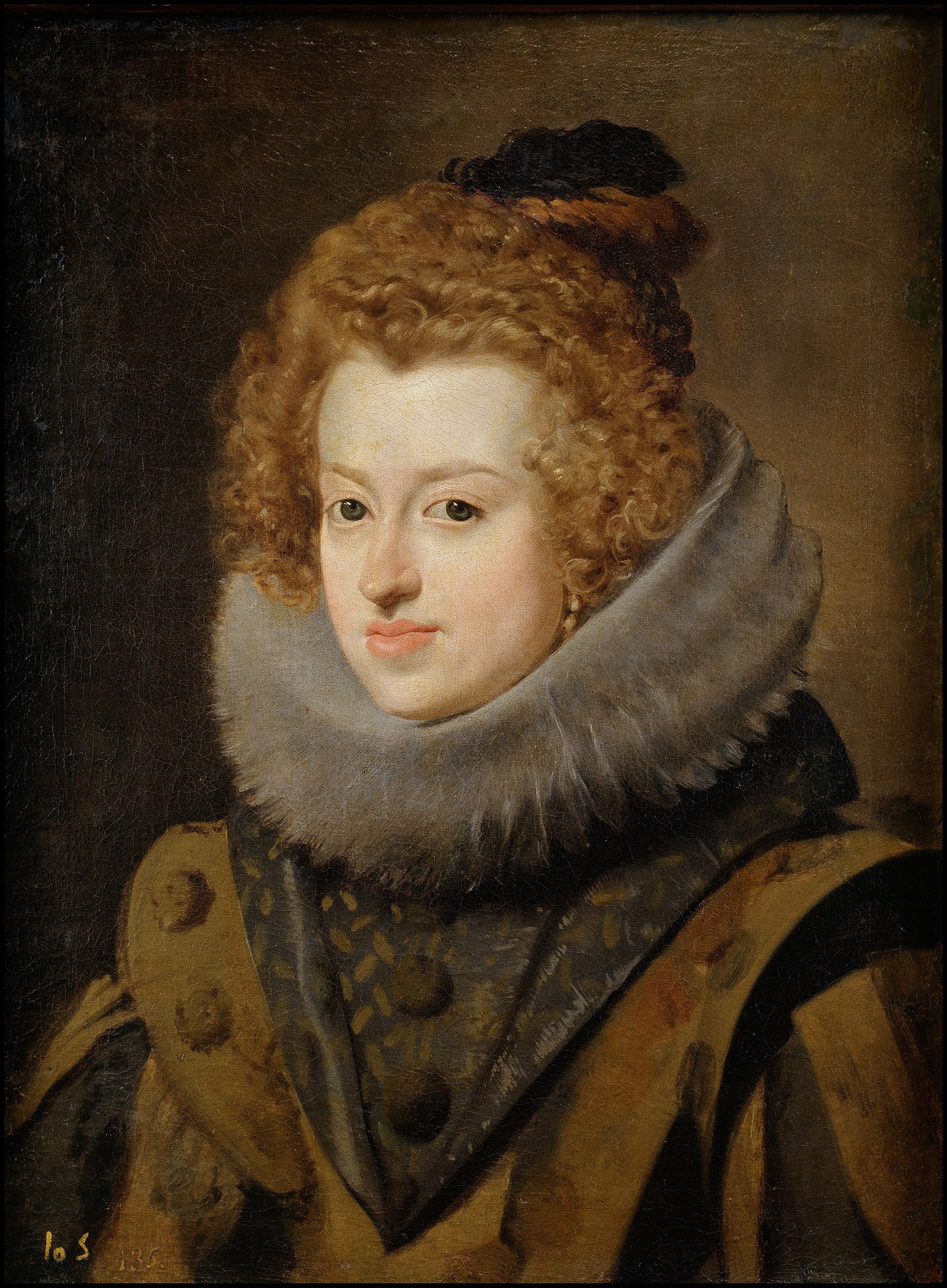 Doña María de Austria, reina de Hungría, por Velázquez.