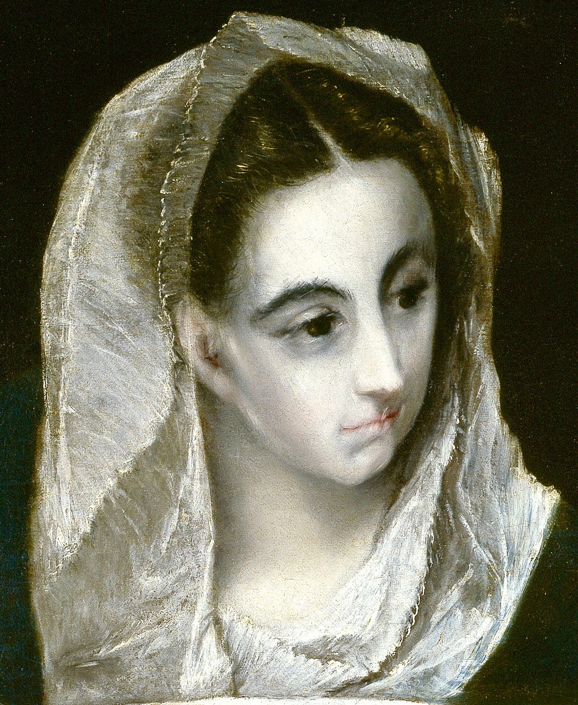 La Verónica (detalle), óleo sobre lienzo, h. 1578-80 Toledo, Museo de Santa Cruz.