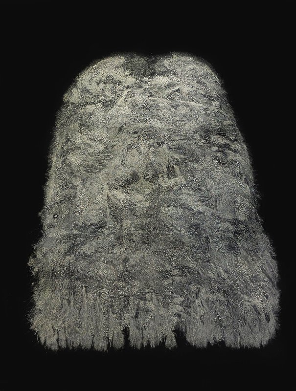 Le cape, de Muriel Moreau, aguafuerte en relieve, 120 cm x 89 cm, 2015, en
