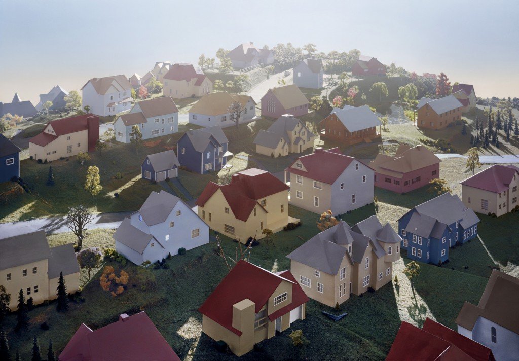 Landscape, de James-Casebere, 2009.