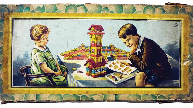 Imagen de la exposición Juguetes de construcción. Escuela de la arquitectura moderna en el Círculo de Bellas Artes, Madrid.