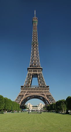 La Torre Eiffel.