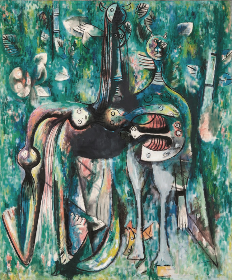 Le-Sombre-Malembo-dieu-du-Carrefour-1943-Wilfredo-Lam.-Óleo-sobre-lienzo.-The-Rudman-Trust-2.jpg