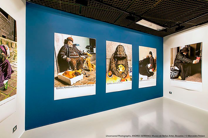 Denizens of Brussels. Uncensored Photographs, Andrés Serrano. Museo de Bellas Artes de Bruselas. © Mercedes Peláez.