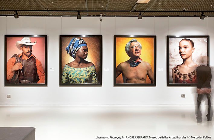 Uncensored Photographs, Andrés Serrano. Museo de Bellas Artes de Bruselas. © Mercedes Peláez.