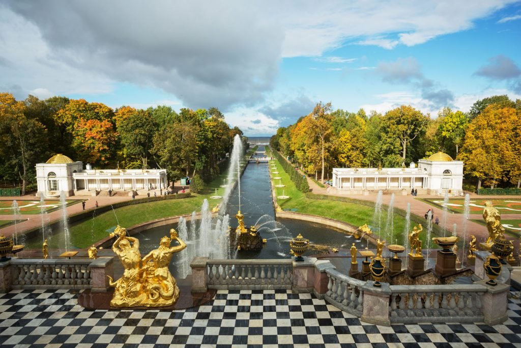 Palacio Imperial de Peterhof.