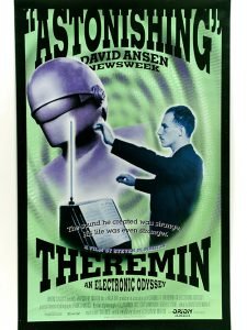 Cartel de la película "Theremin an electronic odyssey", 1993.