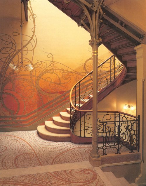 Casa Tassel, proyecto de Victor Horta. 