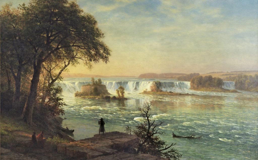 Las cataratas de San Antonio, h. 1880-87, óleo sobre lienzo, 96,8 x 153,7 cm, Colección Carmen Thyssen, en depósito en el Museo Thyssen Bornemisza de Madrid.