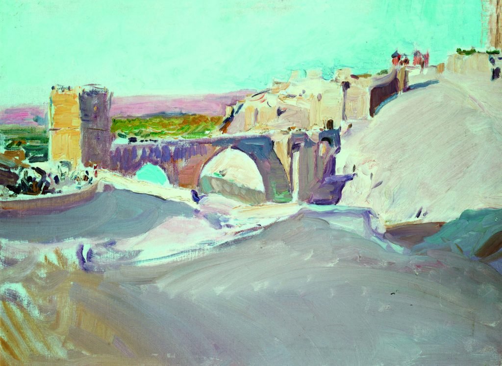 Joaquín Sorolla y Bastida, Toledo desde los cigarrales, 1912. Óleo sobre lienzo, 49,5 x 65 cm. Fundación Museo Sorolla, Madrid.