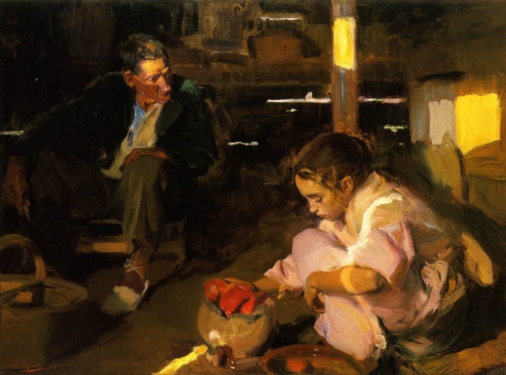 Los pimientos, 1903, Hispanic Society of America.