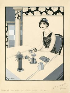 Carlos Masberger. Charlas del salón del té. ©Museo ABC