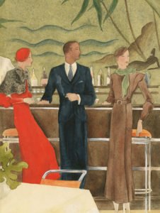 Rikardo.Terminando el aperitivo, (1933). ©Museo ABC