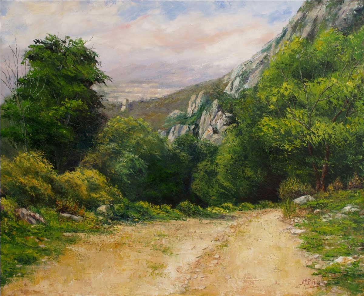 María Pilar Anarte, Paisagens de uma vida Monte San Antón ok