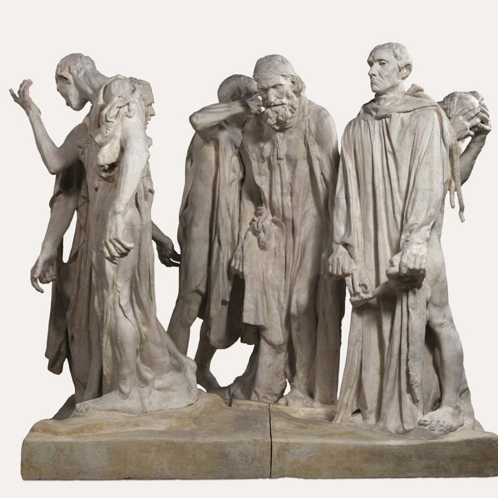 Rodin - Giacometti, Duelo de Titãs 7 Rodin - Giacometti, Duelo de Titãs Artes & contextos Monumento a los Burgueses de Calais