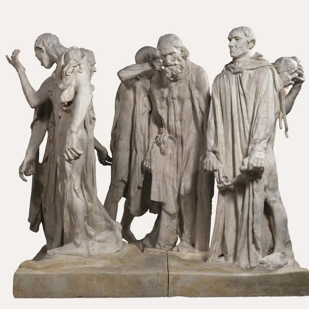 Rodin - Giacometti, Duelo de Titãs Monumento a los Burgueses de Calais