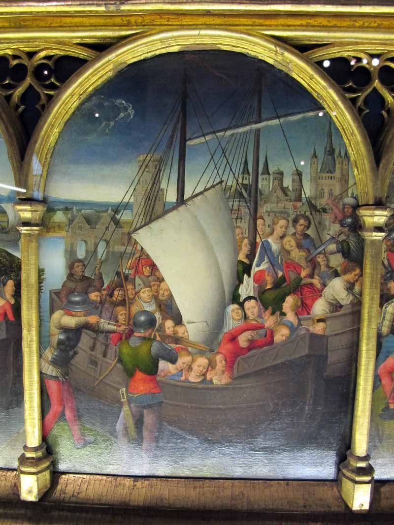 Bruges, uma cápsula do tempo entre Memling e a arte contemporânea 18 Bruges, uma cápsula do tempo entre Memling e a arte contemporânea Artes & contextos Hans memling cassa di santorsola 1489 11