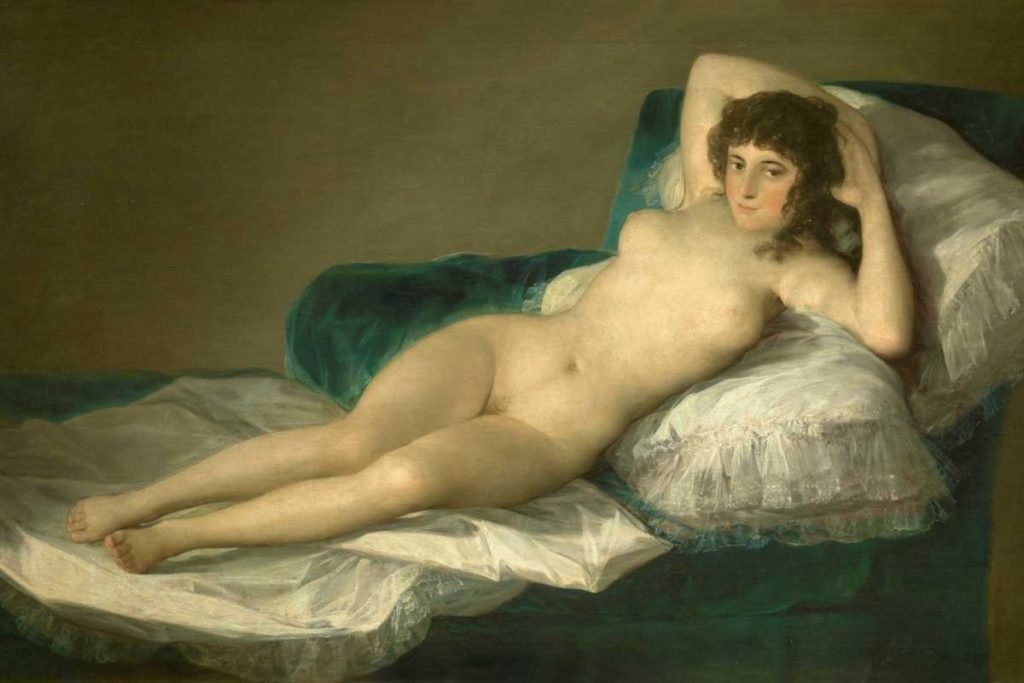 Redescobrindo a estátua de Goya em Madrid Artes & contextos La maja desnuda