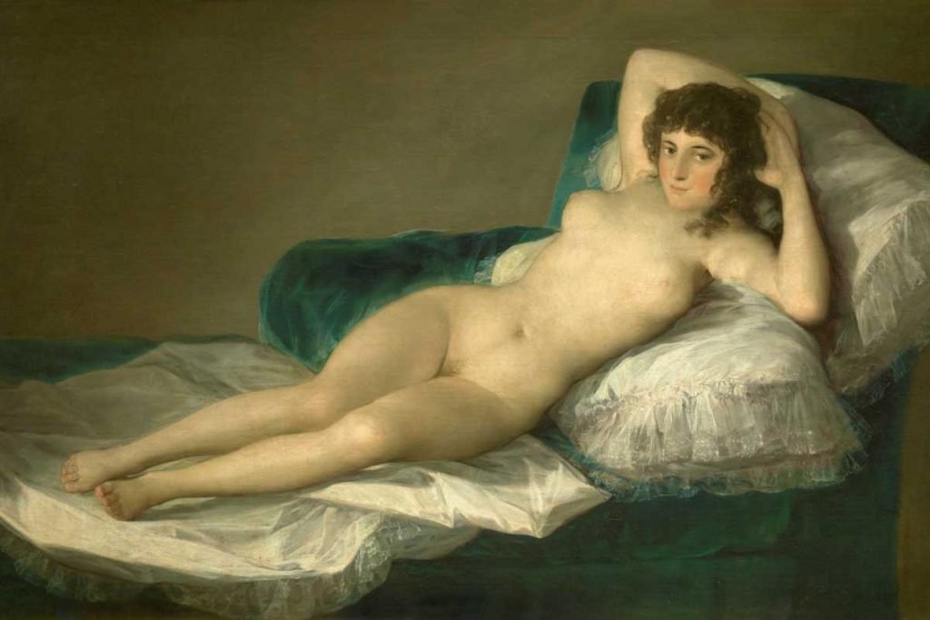 Redescobrindo a estátua de Goya em Madrid 11 Redescobrindo a estátua de Goya em Madrid Artes & contextos La maja desnuda