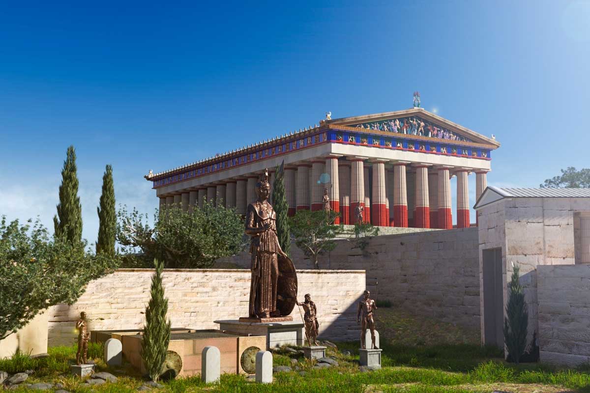 Un documental de ARTE.TV revela el colorido legado de la Grecia antigua