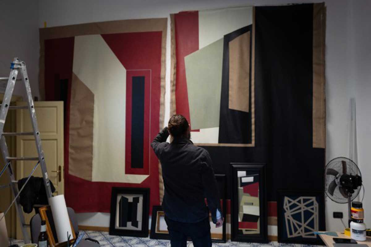 FOD experimenta con la geometría en el Instituto Cervantes de Palermo