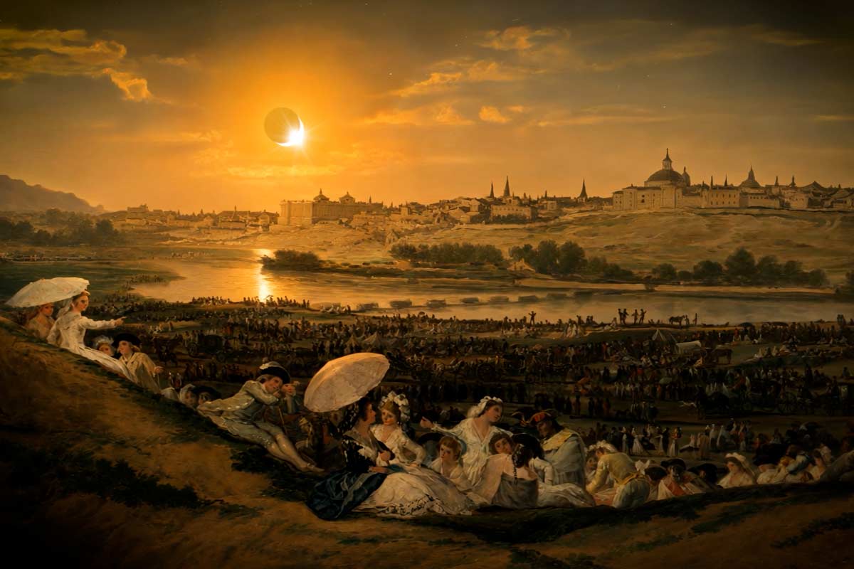 El eclipse «transformará» algunas obras del Prado